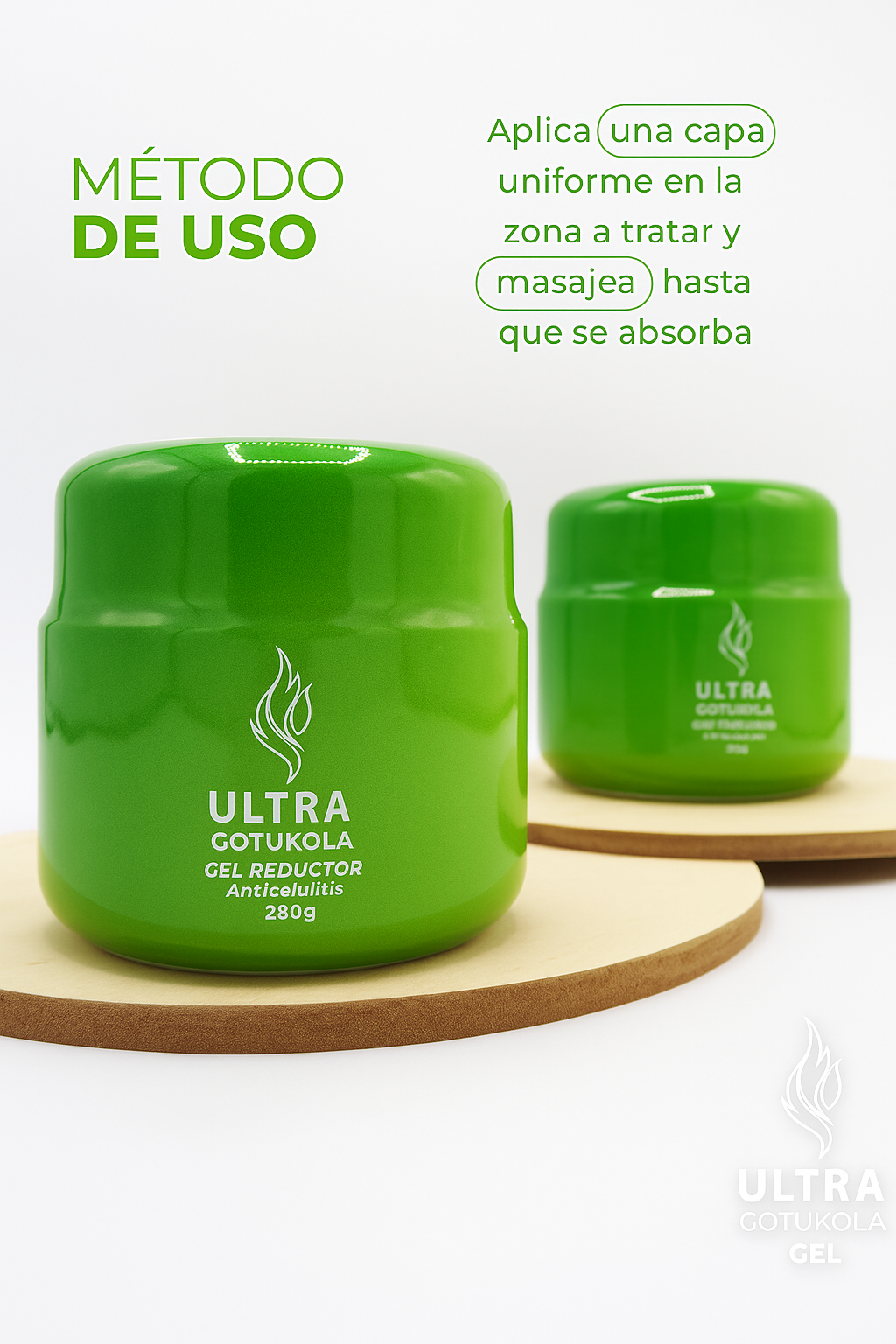 gel reductor gotukola | reafirma, desinflama y elimina celulitis desde la primera semana