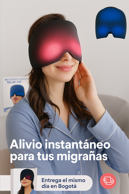 MigraFree Gel --Gorro De Migraña 360 Grados