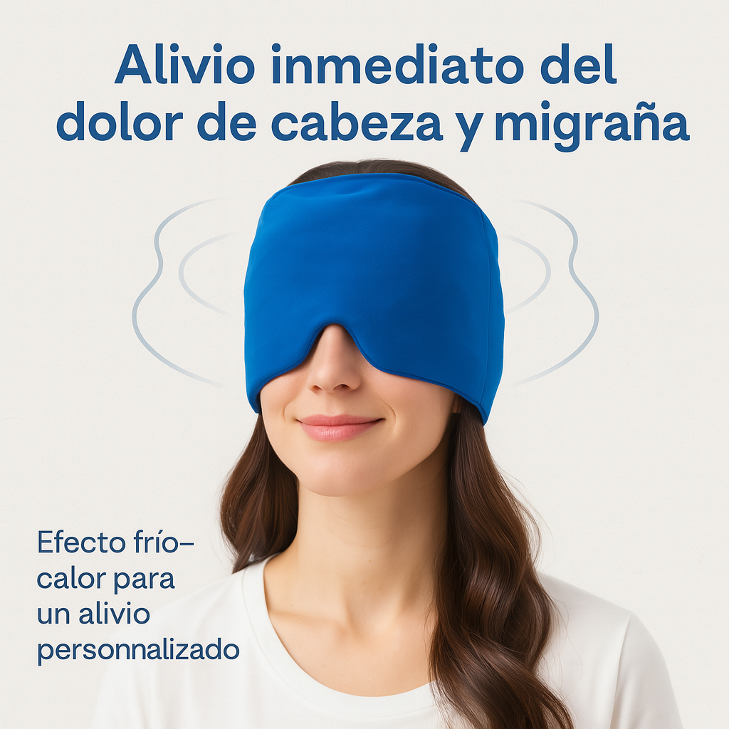 migrafree gel --gorro de migraña 360 grados