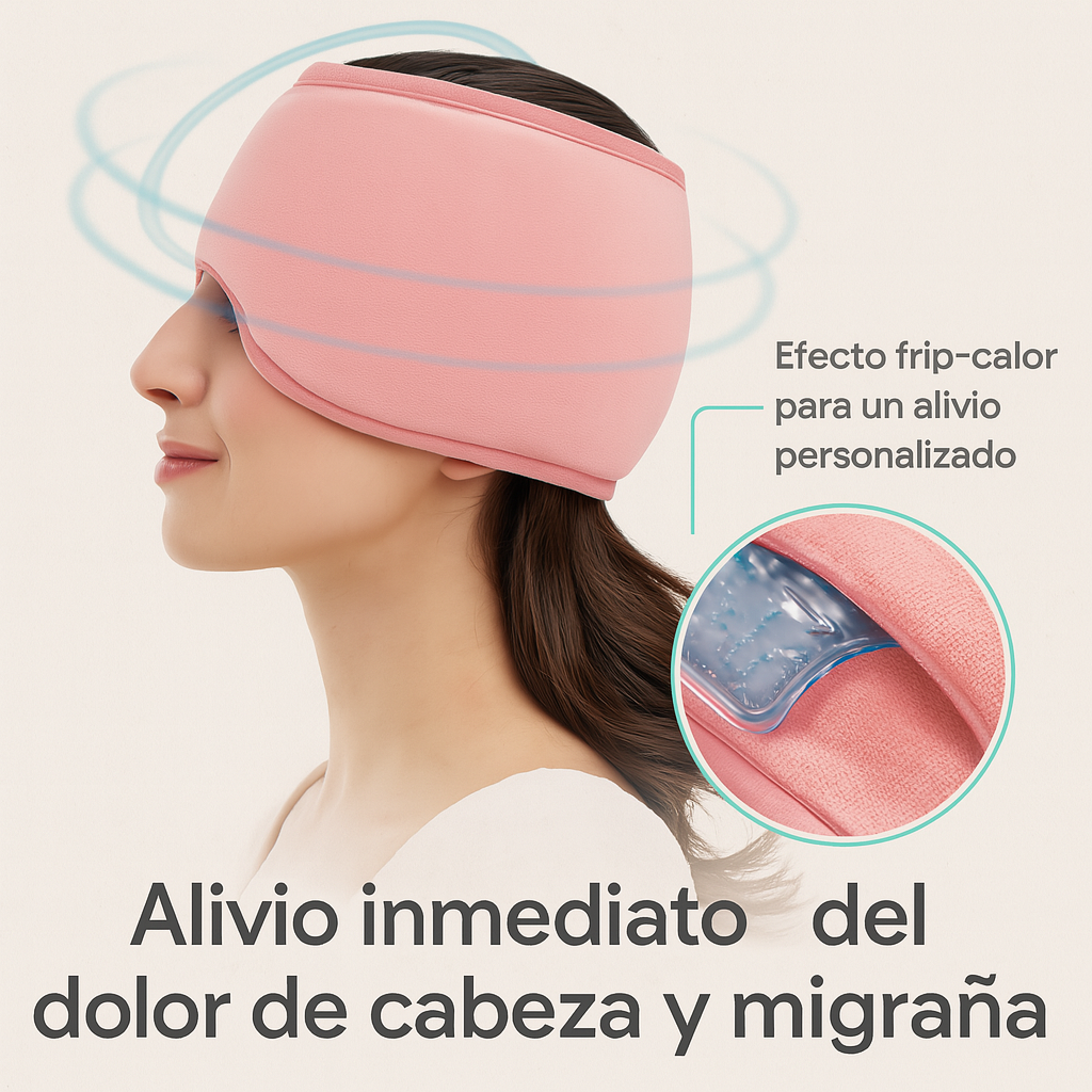 migrafree gel --gorro de migraña 360 grados
