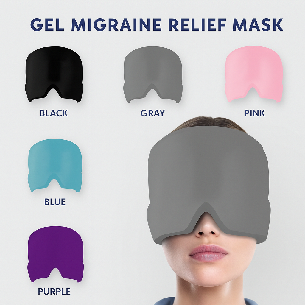 migrafree gel --gorro de migraña 360 grados